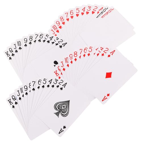 HANABASS 1 Satz Blank Pokerkarten für DIY Spiele Einseitig Bedruckbare Hitzesublimationskarten für Partyspiele und Kreative Gestaltung HANABASS 1 Satz Blank Pokerkarten für DIY Spiele Einseitig Bedruckbare Hitzesublimationskarten für Partyspiele und Kreative Gestaltung von HANABASS