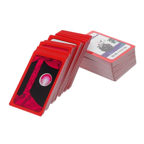 HANABASS 1 Satz Brettspiel-zeichnungskarten Koreanisches Poker Spielkarten-Requisiten Tragbare Karten Tricks Requisiten Brettspielkarten Kartenspiele Brettspielzubehör Spieleprop Papier von HANABASS
