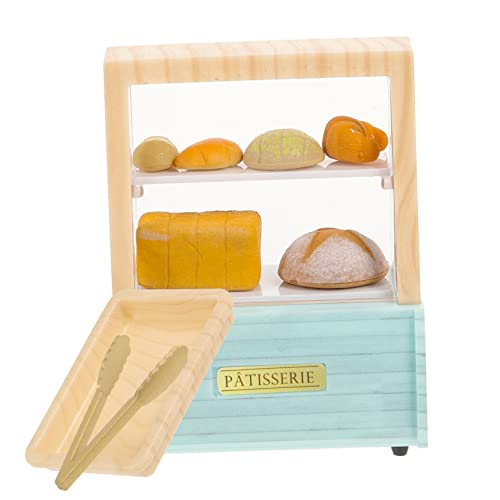 HANABASS 1 Satz Brotschrankmodell Miniaturmodell Miniaturen-Vitrine Küchenzubehör für Puppenstuben Mini-Kuchenvitrine Miniatur-Kuchenschrank Puppenhaus-Miniaturküche Plastik HANABASS 1 Satz Brotschrankmodell Miniaturmodell Miniaturen-Vitrine Küchenzubehör für Puppenstuben Mini-Kuchenvitrine Miniatur-Kuchenschrank Puppenhaus-Miniaturküche Plastik von HANABASS
