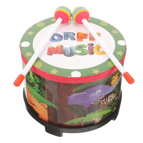 HANABASS 1 Satz Buntes Handtrommel für Musikinstrument Motorik und Rhythmusgefühl Langlebig und Sicher für Kreative Spielzeiten HANABASS 1 Satz Buntes Handtrommel für Musikinstrument Motorik und Rhythmusgefühl Langlebig und Sicher für Kreative Spielzeiten von HANABASS