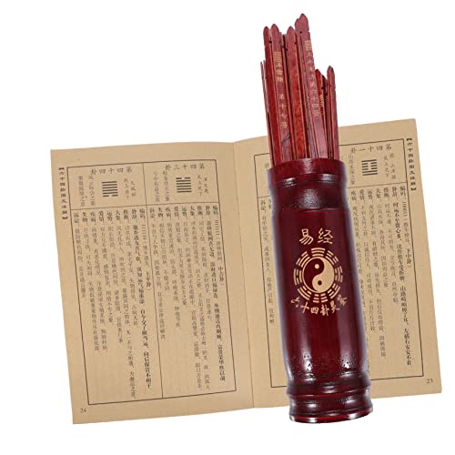 HANABASS 1 Satz Container Wahrsagestäbe Eins Spiel Wahrsagerei Erzählen Bausatz Ja Orientalisch Vermögen Klebt Bausätze Weissagungsstäbe Dowsing Retro-Stick Orakel Betteln Hölzern HANABASS 1 Satz Container Wahrsagestäbe Eins Spiel Wahrsagerei Erzählen Bausatz Ja Orientalisch Vermögen Klebt Bausätze Weissagungsstäbe Dowsing Retro-Stick Orakel Betteln Hölzern von HANABASS