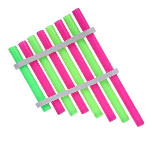 HANABASS 1 Satz DIY Panflöte Kleines Musikinstrument für Wissenschaftliches Experiment Pädagogisches Bastelset und Feinmotorik von HANABASS