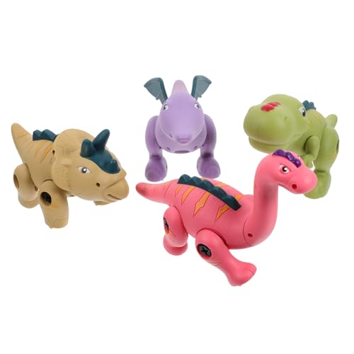 HANABASS 1 Satz Dinosaurier Teiliges Abnehmbares Plastikspielzeug für Motorik und Kreativität Sichere Umweltfreundliche Bauklötze für Dinosaurier Modelle HANABASS 1 Satz Dinosaurier Teiliges Abnehmbares Plastikspielzeug für Motorik und Kreativität Sichere Umweltfreundliche Bauklötze für Dinosaurier Modelle von HANABASS