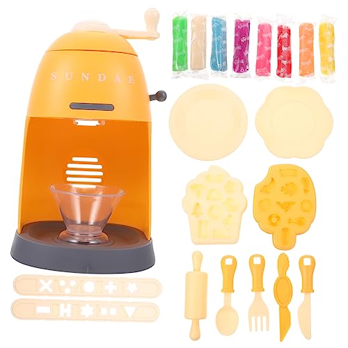HANABASS 1 Satz Eismaschine EIS Eismaschinen-Set Aus Kunststoff Mini-eismaschine Als -eismaschine- Simulations-eisspielzeug Bauch Orange HANABASS 1 Satz Eismaschine EIS Eismaschinen-Set Aus Kunststoff Mini-eismaschine Als -eismaschine- Simulations-eisspielzeug Bauch Orange von HANABASS