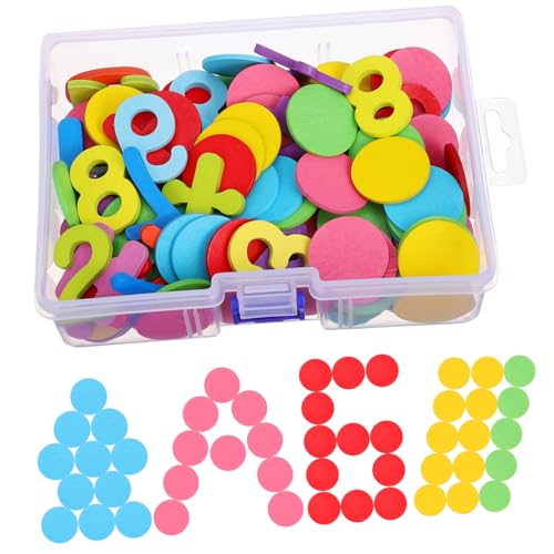 HANABASS 1 Satz Montessori Holzspielzeug für Kleinkinder Kognitive Digitale Zahlenchips in Bunter Kasten Lernspielzeug zur Zahlen und Formerkennung HANABASS 1 Satz Montessori Holzspielzeug für Kleinkinder Kognitive Digitale Zahlenchips in Bunter Kasten Lernspielzeug zur Zahlen und Formerkennung von HANABASS