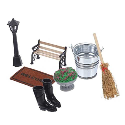 HANABASS 1 Satz Gartenaccessoires Teiliges Puppenhaus Zubehör für Mikrolandschaften Dekorative Figuren und Gartenmodelle für Kreative DIY Projekte und Garten Dekoration HANABASS 1 Satz Gartenaccessoires Teiliges Puppenhaus Zubehör für Mikrolandschaften Dekorative Figuren und Gartenmodelle für Kreative DIY Projekte und Garten Dekoration von HANABASS