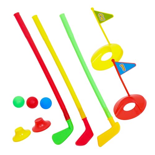 HANABASS 1 Satz Golfclubspielzeug Golfschläger für Kleinkinder -Golfschläger im Freien im Freien Golfschläger aus Kunststoff Golfspielzeug Golfruten Plastik von HANABASS