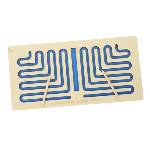 HANABASS 1 Satz Hand-Auge-Koordination sensorisches Zelt holzspielzeug lernspielzeug Educational Toys Bildungsspielzeug Party lustiges Spiel Blue von HANABASS