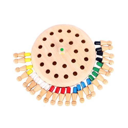 HANABASS 1 Satz Holz Memory Schachspiel für Pädagogisches aus Hochwertigem Holz Interaktives Lernspiel Kognitiven Fähigkeiten Perfektes für Jungen und Mädchen HANABASS 1 Satz Holz Memory Schachspiel für Pädagogisches aus Hochwertigem Holz Interaktives Lernspiel Kognitiven Fähigkeiten Perfektes für Jungen und Mädchen von HANABASS