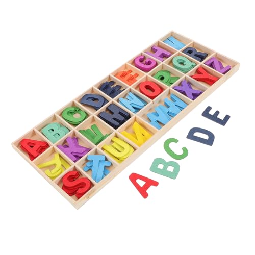 HANABASS 1 Satz Holzbriefspielzeug lustiges Alphabetspielzeug kompaktes Kinderspielzeug kleine Holzbuchstaben Kognitives in Alphabetfarbe Bildung Kinderspielzeug Lernspielzeug HANABASS 1 Satz Holzbriefspielzeug lustiges Alphabetspielzeug kompaktes Kinderspielzeug kleine Holzbuchstaben Kognitives in Alphabetfarbe Bildung Kinderspielzeug Lernspielzeug von HANABASS