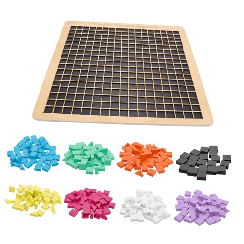 HANABASS 1 Satz Holzpuzzle für Lustiges Montessori mit Bunten Mustern Fördert Kreativität und Eltern Junge Mädchen Interaktion für Kleinkinder und Vorschulkinder HANABASS 1 Satz Holzpuzzle für Lustiges Montessori mit Bunten Mustern Fördert Kreativität und Eltern Junge Mädchen Interaktion für Kleinkinder und Vorschulkinder von HANABASS