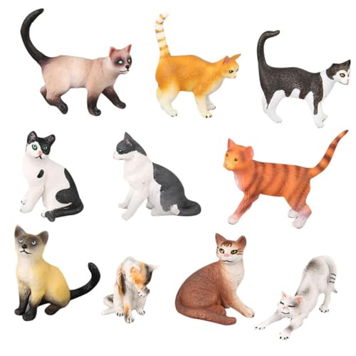 HANABASS 1 Satz Katzenmodell Teiliges Adorables Katzenmodell für Deko für Hotel Garten Lernspielzeug für Katzenliebhaber HANABASS 1 Satz Katzenmodell Teiliges Adorables Katzenmodell für Deko für Hotel Garten Lernspielzeug für Katzenliebhaber von HANABASS
