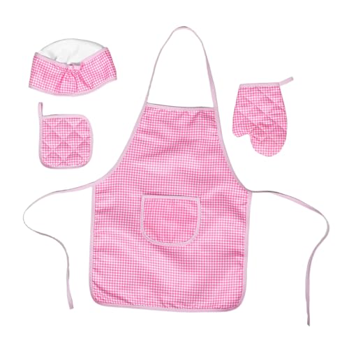 HANABASS 1 Satz Küchenschürze Für Kleinkindschürze Kochwerkzeug Für Kochschürze Für Kind Backkits Für Kinderschürzen Zum Kochen Schürzen Für Rosa Polyester HANABASS 1 Satz Küchenschürze Für Kleinkindschürze Kochwerkzeug Für Kochschürze Für Kind Backkits Für Kinderschürzen Zum Kochen Schürzen Für Rosa Polyester von HANABASS