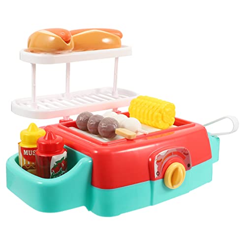 HANABASS 1 Satz Mini BBQ Toys Kleiner Grill Kinderküche Spiel Grillspielset für Minigrill für Mini-Grill-Spielset ABS umweltfreundlicher Kunststoff HANABASS 1 Satz Mini BBQ Toys Kleiner Grill Kinderküche Spiel Grillspielset für Minigrill für Mini-Grill-Spielset ABS umweltfreundlicher Kunststoff von HANABASS