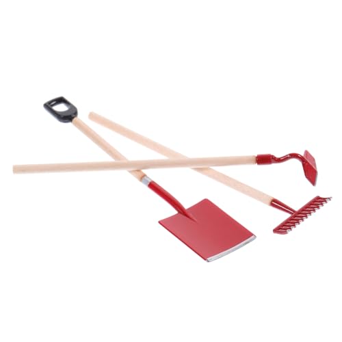 HANABASS 1 Satz Mini -Modellfarmwerkzeuge Zubehör für Puppenstuben DIY Miniature Dollhouse Tool Kit Zubehör für den Puppenhausgarten Mini-Landwirtschaftsgeräte Mini-Gartengeräte Eisen rot HANABASS 1 Satz Mini -Modellfarmwerkzeuge Zubehör für Puppenstuben DIY Miniature Dollhouse Tool Kit Zubehör für den Puppenhausgarten Mini-Landwirtschaftsgeräte Mini-Gartengeräte Eisen rot von HANABASS