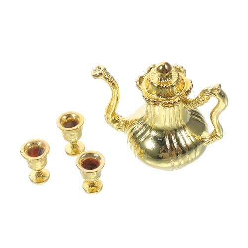 HANABASS 1 Satz Mini - Ornamente Puppe küche spielset Mini-Tassen Teezubehör Miniatur -Teetasse Mini-Küchenzubehör Rollenspielset Eisen Silver HANABASS 1 Satz Mini - Ornamente Puppe küche spielset Mini-Tassen Teezubehör Miniatur -Teetasse Mini-Küchenzubehör Rollenspielset Eisen Silver von HANABASS