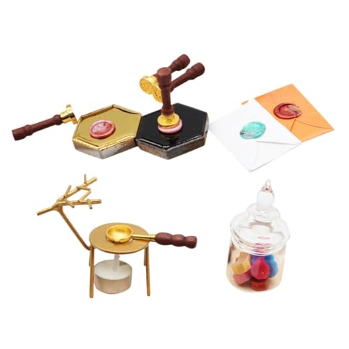 HANABASS 1 Satz Mini-Siegel-Feuerfarbe winzig Zubehör Puppe geldumschläge Umschlag miniaturmodelle mikrolandschaft Dekoration Mini-Hausmodell Landschaftsgestaltung Miniatur-Zeug Holz HANABASS 1 Satz Mini-Siegel-Feuerfarbe winzig Zubehör Puppe geldumschläge Umschlag miniaturmodelle mikrolandschaft Dekoration Mini-Hausmodell Landschaftsgestaltung Miniatur-Zeug Holz von HANABASS