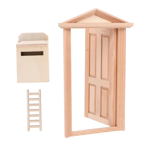 HANABASS 1 Satz Mini-heimdekoration Puppe Klein Miniatur Mini-Ornament Türmodell Mini-zubehör Zubehör Für Feenhäuser Szenenzubehör Mini-möbelverzierung Hölzern Light Brown HANABASS 1 Satz Mini-heimdekoration Puppe Klein Miniatur Mini-Ornament Türmodell Mini-zubehör Zubehör Für Feenhäuser Szenenzubehör Mini-möbelverzierung Hölzern Light Brown von HANABASS