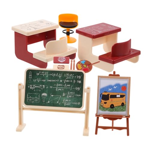 HANABASS 1 Satz Mini-schreibtischtafel Mini-tafeldekor Miniaturen Zum Basteln Miniatur-Handwerk Mini-tafelmodell Mini-hausmodelle Miniatur-klassenzimmerbedarf Tafelzubehör Plastik HANABASS 1 Satz Mini-schreibtischtafel Mini-tafeldekor Miniaturen Zum Basteln Miniatur-Handwerk Mini-tafelmodell Mini-hausmodelle Miniatur-klassenzimmerbedarf Tafelzubehör Plastik von HANABASS