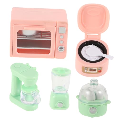 HANABASS 1 Satz Miniatur Küchengeräte für Puppenhaus Küchenutensilien mit Mini Backofen Kaffeemaschine und Zubehör für Rollenspiele und Puppenhaus Dekoration HANABASS 1 Satz Miniatur Küchengeräte für Puppenhaus Küchenutensilien mit Mini Backofen Kaffeemaschine und Zubehör für Rollenspiele und Puppenhaus Dekoration von HANABASS