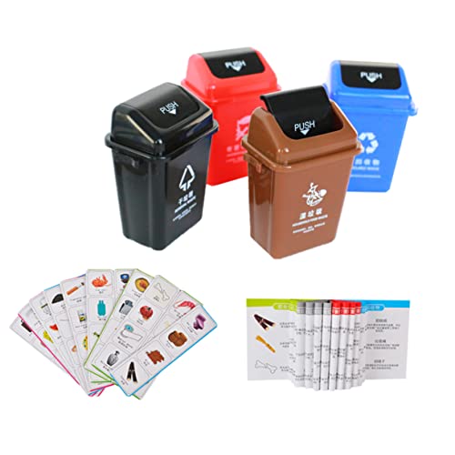 HANABASS 1 Satz Mülltrennungs Spielset für Umweltfreundliches Lernspielzeug zur Frühen Bildung Fördert Recyclingkenntnisse und Materialbewusstsein für Rollenspiele und Kreative Aktivitäten HANABASS 1 Satz Mülltrennungs Spielset für Umweltfreundliches Lernspielzeug zur Frühen Bildung Fördert Recyclingkenntnisse und Materialbewusstsein für Rollenspiele und Kreative Aktivitäten von HANABASS