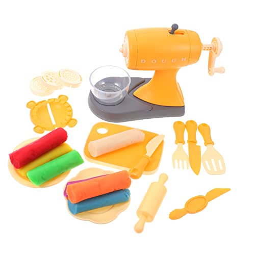 HANABASS 1 Satz Nudel Maschine Kleinkindspielzeug Simulation Nudelmaschine interessantes Kinderspielzeug Nudelmaschine Modell Bauch Orange von HANABASS