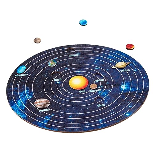HANABASS 1 Satz Planeten -Puzzlespielzeug Sonnensystem Holz Sonnensystem holzpuzzle Planeten deko Sonnensystem Modell Holz Planet holzpuzzles hölzern HANABASS 1 Satz Planeten -Puzzlespielzeug Sonnensystem Holz Sonnensystem holzpuzzle Planeten deko Sonnensystem Modell Holz Planet holzpuzzles hölzern von HANABASS