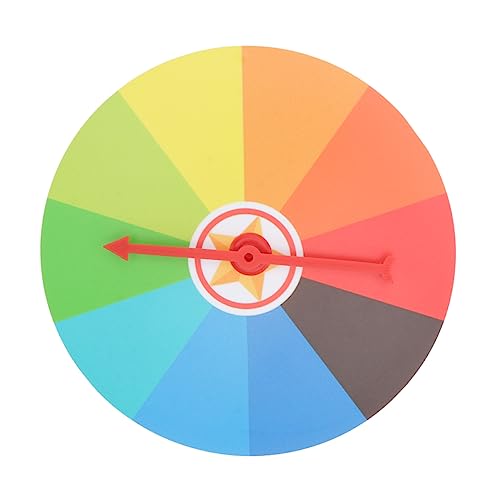 HANABASS 1 Satz -Plattenspieler Party-Requisite Stütze Radpreis Partyspiel -Requisiten Roulette- Lehrreich Nummeriert Groß Erwachsene Tisch-preisrad Hoch Colorful Plastik von HANABASS