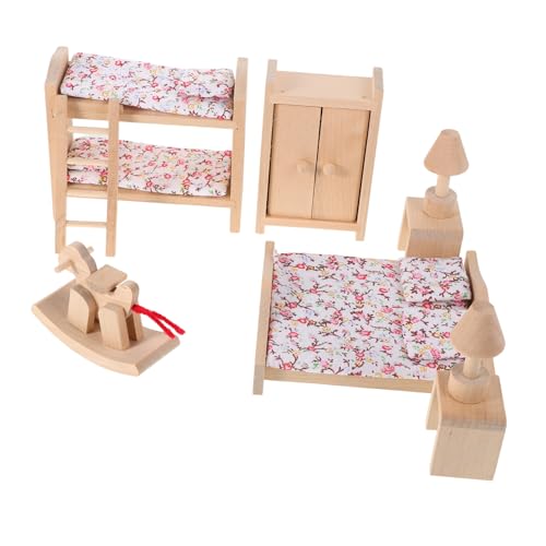 HANABASS 1 Satz Spielzeugset Für Puppenhauszubehör Und Möbel Miniaturhauszubehör Tiny House Liefert Dollhouse Schlafzimmermöbel Mini -puppenmöbel Mini -hausdekoration Khaki Holz HANABASS 1 Satz Spielzeugset Für Puppenhauszubehör Und Möbel Miniaturhauszubehör Tiny House Liefert Dollhouse Schlafzimmermöbel Mini -puppenmöbel Mini -hausdekoration Khaki Holz von HANABASS