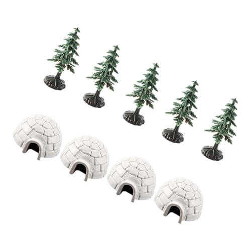 HANABASS 1 Satz Spielzeugset Realistische Arktische Tierfiguren für Weihnachtsdekoration Weihnachtsbäume für Kreative Landschaften und Spielmöglichkeiten HANABASS 1 Satz Spielzeugset Realistische Arktische Tierfiguren für Weihnachtsdekoration Weihnachtsbäume für Kreative Landschaften und Spielmöglichkeiten von HANABASS