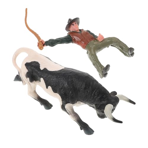 HANABASS 1 Satz Stierkampfmodell Figur Spielzeugbulle Bronziert Cowboy Bullenmodell Simulierte Stierstatue Stierdekoration Desktop-stier- Stier- Für Zuhause Bullenhandwerk Harz HANABASS 1 Satz Stierkampfmodell Figur Spielzeugbulle Bronziert Cowboy Bullenmodell Simulierte Stierstatue Stierdekoration Desktop-stier- Stier- Für Zuhause Bullenhandwerk Harz von HANABASS