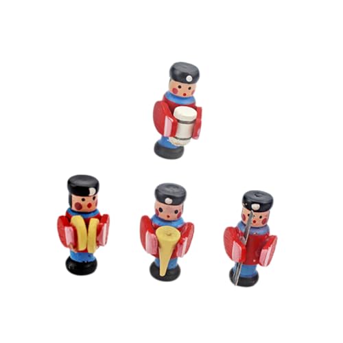 HANABASS 1 Satz Trommelpuppe Miniaturfigur Ornamente für Musikinstrumente Spielzeughausverzierung Mini- -Ornament-Miniaturen Mini-Hausschmuck Miniaturspielzeug Holz rot HANABASS 1 Satz Trommelpuppe Miniaturfigur Ornamente für Musikinstrumente Spielzeughausverzierung Mini- -Ornament-Miniaturen Mini-Hausschmuck Miniaturspielzeug Holz rot von HANABASS