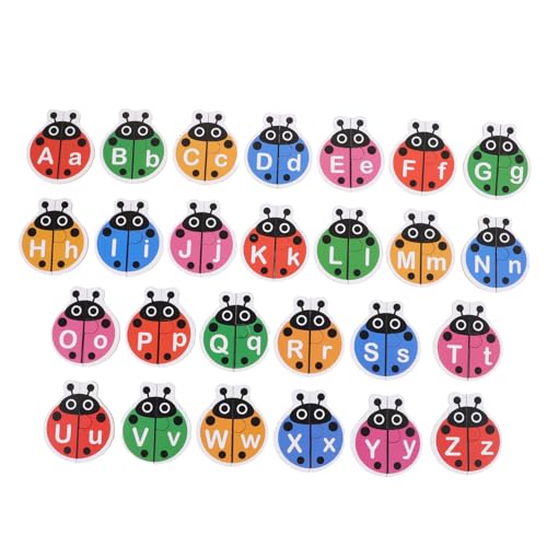 HANABASS 1 Satz Vorschulspielzeug Wort passende Spielzeuge Alphabetspielzeug Buchstabenerkennung für Kleinkinder Lernen Alphabet Lernspielzeug Buchstabenblock Holz HANABASS 1 Satz Vorschulspielzeug Wort passende Spielzeuge Alphabetspielzeug Buchstabenerkennung für Kleinkinder Lernen Alphabet Lernspielzeug Buchstabenblock Holz von HANABASS