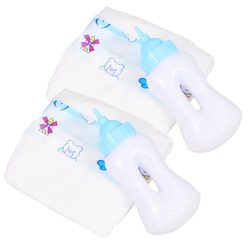 HANABASS 1 Satz Zubehör Für Puppenspielzeug Babyflaschenspielzeug Kinderspielzeug Flaschen Füttern Mädchen Simulation Flaschenspielzeug Mini-saftflaschen Babyzubehör Plastik HANABASS 1 Satz Zubehör Für Puppenspielzeug Babyflaschenspielzeug Kinderspielzeug Flaschen Füttern Mädchen Simulation Flaschenspielzeug Mini-saftflaschen Babyzubehör Plastik von HANABASS