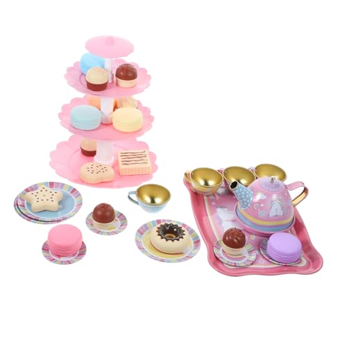 HANABASS 1 Satz für Teesets Tee gläser spielzeuge Teeparty-Dekorationen Nachmittagstee Dekorationen Nachmittagstee Tea-Party- Weißblech HANABASS 1 Satz für Teesets Tee gläser spielzeuge Teeparty-Dekorationen Nachmittagstee Dekorationen Nachmittagstee Tea-Party- Weißblech von HANABASS
