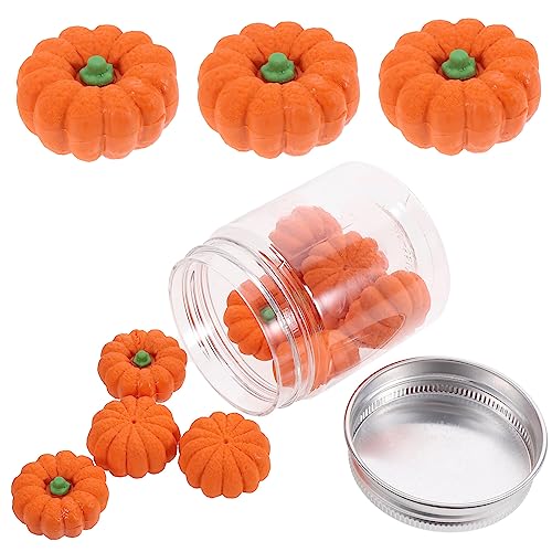 HANABASS 1 Schachtel Mini Kürbis Radiergummis mit Niedlichen Halloween Erasern Kleine Lernspielzeuge für Schüler Kreative Party Mitgebsel und Praktische Schreibwaren Kompakt und Leicht von HANABASS