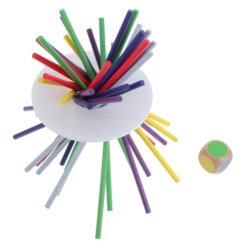 HANABASS 1 Set Balancestäbe Aus Holz, Spielspaß Und Lernspielzeug Für Kinder, Verbessert Die Hand-Augen-koordination Und Farberkennung Für Partys, Reisen Und Familienzeit HANABASS 1 Set Balancestäbe Aus Holz, Spielspaß Und Lernspielzeug Für Kinder, Verbessert Die Hand-Augen-koordination Und Farberkennung Für Partys, Reisen Und Familienzeit von HANABASS