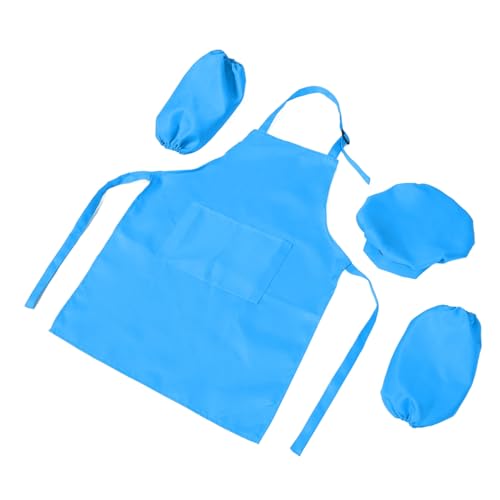 HANABASS 1 Set Kochschürzen Kinderzubehör Kochschürzen Für Backen Weiße Schürze Kinderschürze Kinderschürze Zum Kochen Kinderschürze Malschürze Für Mütze Polyester Himmelblau HANABASS 1 Set Kochschürzen Kinderzubehör Kochschürzen Für Backen Weiße Schürze Kinderschürze Kinderschürze Zum Kochen Kinderschürze Malschürze Für Mütze Polyester Himmelblau von HANABASS