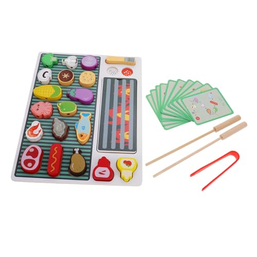 HANABASS 1 Set Simulation Barbecue Grill Interaktives Kochspielset Rollenspiel Barbecue Rollenspiel Küche Rollenspiel Spielhaus Spielhaus Holz HANABASS 1 Set Simulation Barbecue Grill Interaktives Kochspielset Rollenspiel Barbecue Rollenspiel Küche Rollenspiel Spielhaus Spielhaus Holz von HANABASS