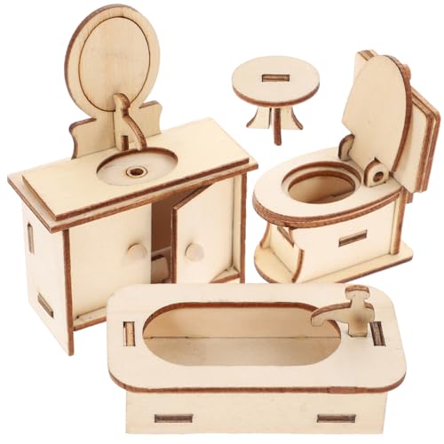 HANABASS 1 Set Spielhaus Puppenhaus Miniaturen Zubehör Puppenhausmöbel Puppenhaus Miniaturmöbel Miniatur Badezimmer Zubehör Kit Miniaturmöbel Für Puppenhaus Holz HANABASS 1 Set Spielhaus Puppenhaus Miniaturen Zubehör Puppenhausmöbel Puppenhaus Miniaturmöbel Miniatur Badezimmer Zubehör Kit Miniaturmöbel Für Puppenhaus Holz von HANABASS