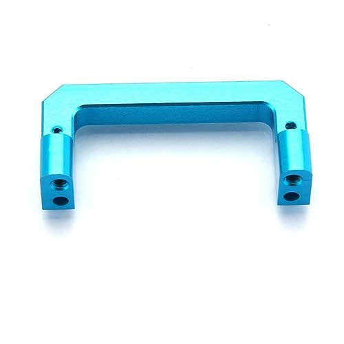 HANABASS 1 Stück Aluminium Legierung Servohalterung für Rc Crawler Auto Blaue Feste Montage für Modellfahrzeuge Hochwertiger Ersatz für Rc Autos mit Langlebigem Design von HANABASS