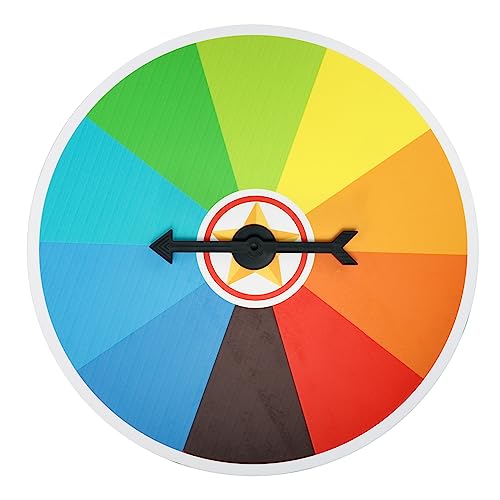 HANABASS 1 Stück DIY Preisrad Wandmontage Drehplatte für Spiele und Veranstaltungen Individuell Beschreibbar Wiederverwendbar für Tombola und Partys HANABASS 1 Stück DIY Preisrad Wandmontage Drehplatte für Spiele und Veranstaltungen Individuell Beschreibbar Wiederverwendbar für Tombola und Partys von HANABASS