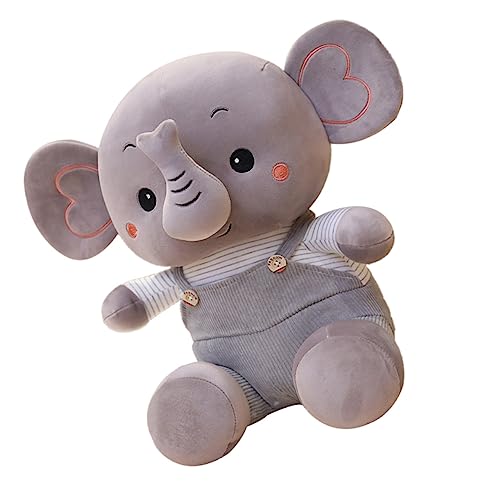 HANABASS 1 Stück -Hund-Puppe Plüschpuppe Plüschtier Stofftierpuppe Super Weicher Kurzplüsch Grey von HANABASS