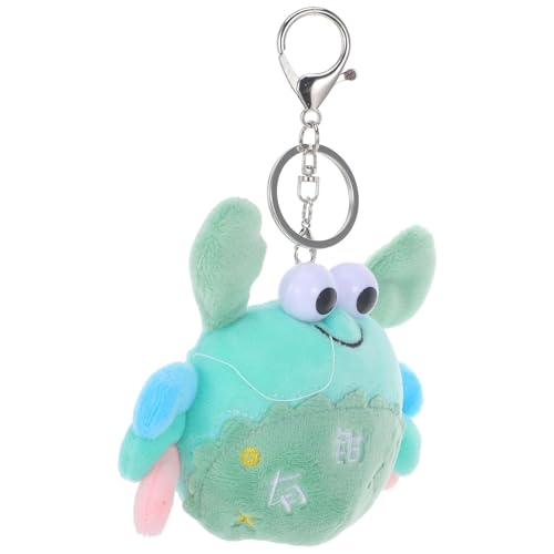 HANABASS 1 Stück Kawaii Plüsch Krabbenanhänger Weiches Dekorationsspielzeug Schlüsselanhänger für Taschen und Autos Zufällige Farben für und Foto Props Zufällige Farbe Zufällige Farbe von HANABASS