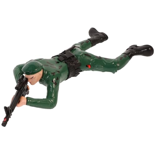 HANABASS 1 Stück Reptilienfigur kinderspielzeug für weihachtsdeko Soldat Armee Auto elektrisches Krabbelspielzeug elektrisches Plastik von HANABASS