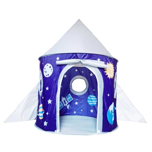 HANABASS 1 Stück Space Theme Kinderzelt Faltbares Spielhaus für Drinnen und Draußen Robustes Design mit Netzfenstern für Perfektes für Geburtstage und Feiertage HANABASS 1 Stück Space Theme Kinderzelt Faltbares Spielhaus für Drinnen und Draußen Robustes Design mit Netzfenstern für Perfektes für Geburtstage und Feiertage von HANABASS