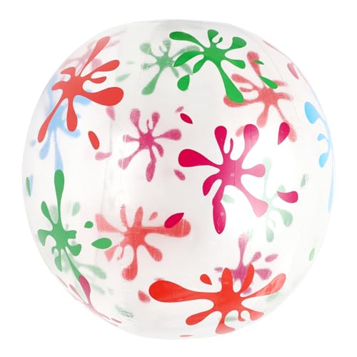 HANABASS 1 Stück Wasserball Ball dehnen federnd überdimensioniert Flummi Aufblasbare transparente Strandball im Freien Spielzeugball aufblasbarer Stretchball Kinderball HANABASS 1 Stück Wasserball Ball dehnen federnd überdimensioniert Flummi Aufblasbare transparente Strandball im Freien Spielzeugball aufblasbarer Stretchball Kinderball von HANABASS