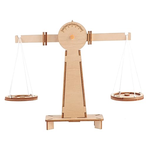 HANABASS 1 Stück aus Holz Waage Holzwaage Balkenwaage von HANABASS