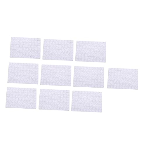 HANABASS 10 Blatt Blanko Jigsaw Puzzle aus Hitzetransferfähigem Papier DIY Foto Transfer Puzzles mit Abgerundeten Ecken Glatten Kanten für Kreative Bastelprojekte und Individuelle von HANABASS