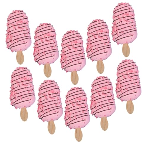 HANABASS 10 STK. Gefälschtes Am Stiel Falsches Eismodell Eiscreme -Foto -Requisite Eiscreme-Display-Modell Eistiellanzeige Requisite Fotografie-Requisiten Realistisches Essen Rosa PVC HANABASS 10 STK. Gefälschtes Am Stiel Falsches Eismodell Eiscreme -Foto -Requisite Eiscreme-Display-Modell Eistiellanzeige Requisite Fotografie-Requisiten Realistisches Essen Rosa PVC von HANABASS